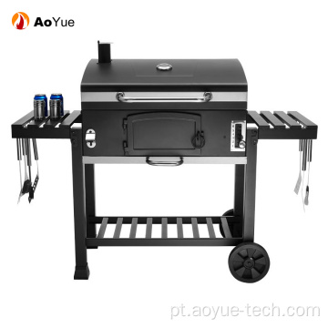 Grill de churrasco dobrável ao ar livre